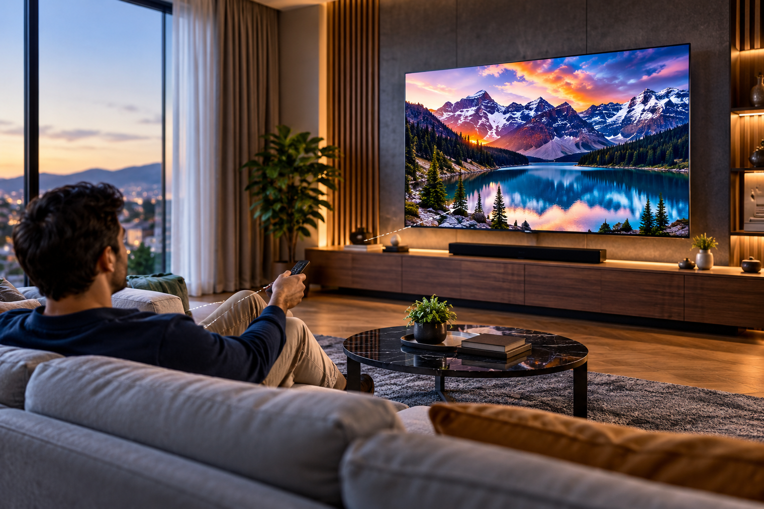 Does a 65-Inch VU Glo Mini LED TV Need a Bigger Viewing Distance?
