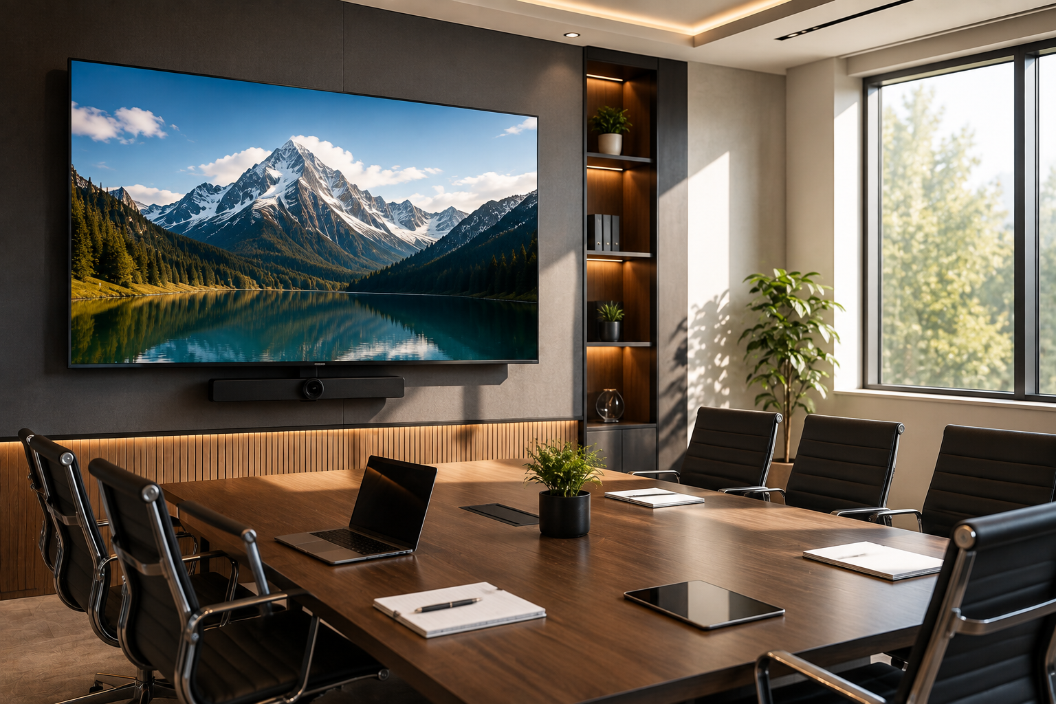 How to Choose a 50-Inch Mini LED TV for a Meeting Room, Office or Reception Area