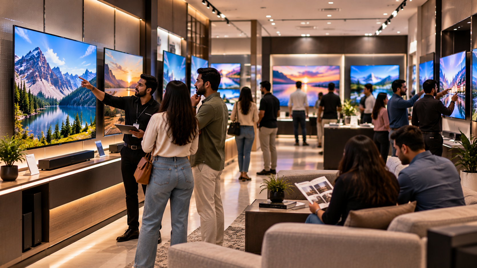 VU Masterpiece Frame TV for Living Room: What Size Should You Buy?